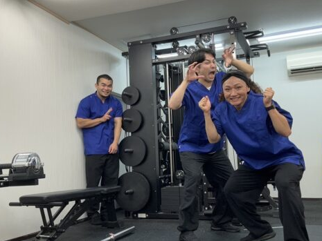 トレーナー同士とっても仲が良いです